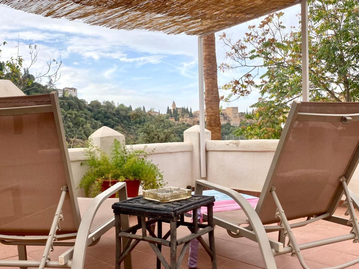 Cueva Con Vistas A La Alhambra Apartment กรานาดา ภายนอก รูปภาพ